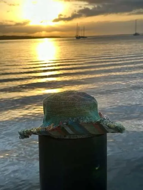 Hemp Hat - Multi-Color Rainbow Stylish and Eco-Friendly Sun Protection